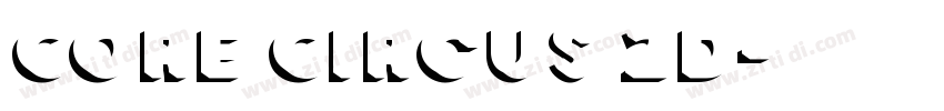 Core Circus 2D字体转换